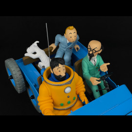 Tintin The Blue Jeep - Destination Moon - Blue 1/8 44300