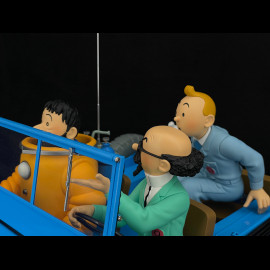 Tim und Struppi Der blaue Jeep - Reiseziel Mond - Blau 1/8 44300
