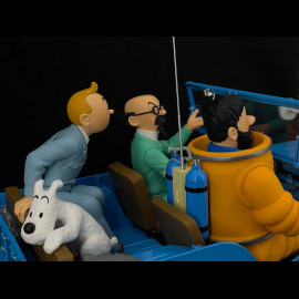 Tintin The Blue Jeep - Destination Moon - Blue 1/8 44300