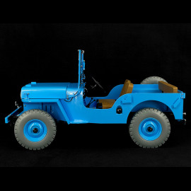 Tintin The Blue Jeep - Destination Moon - Blue 1/8 44300
