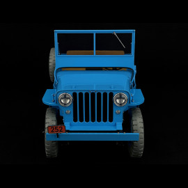 Tintin The Blue Jeep - Destination Moon - Blue 1/8 44300