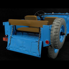 Tintin The Blue Jeep - Destination Moon - Blue 1/8 44300