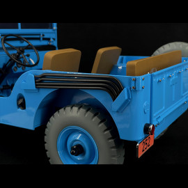 Tintin The Blue Jeep - Destination Moon - Blue 1/8 44300