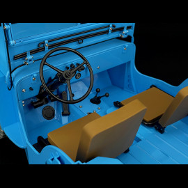 Tim und Struppi Der blaue Jeep - Reiseziel Mond - Blau 1/8 44300