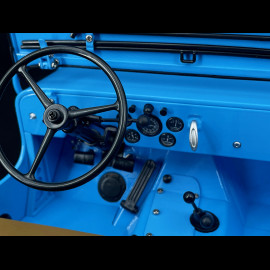 Tintin The Blue Jeep - Destination Moon - Blue 1/8 44300