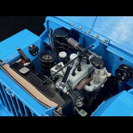 Tintin The Blue Jeep - Destination Moon - Blue 1/8 44300