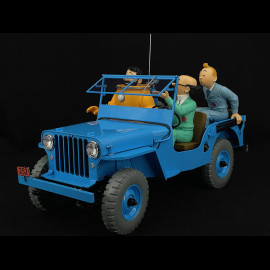 Tim und Struppi Der blaue Jeep - Reiseziel Mond - Blau 1/8 44300
