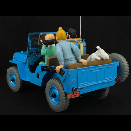 Tim und Struppi Der blaue Jeep - Reiseziel Mond - Blau 1/8 44300