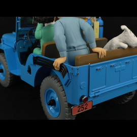 Tintin The Blue Jeep - Destination Moon - Blue 1/8 44300