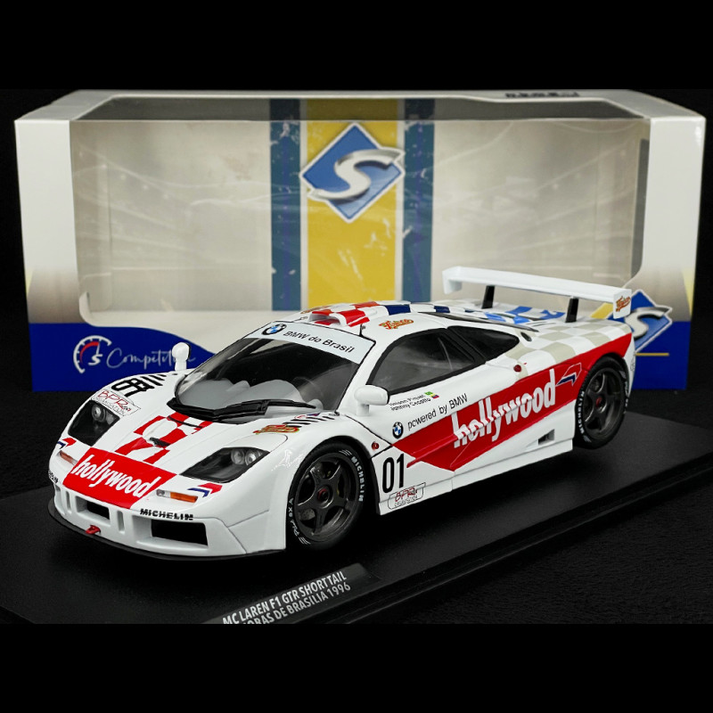 McLaren F1 GTR Short Tail n° 1 Winner 2h Brazil 1996 1/18 Solido S1804111