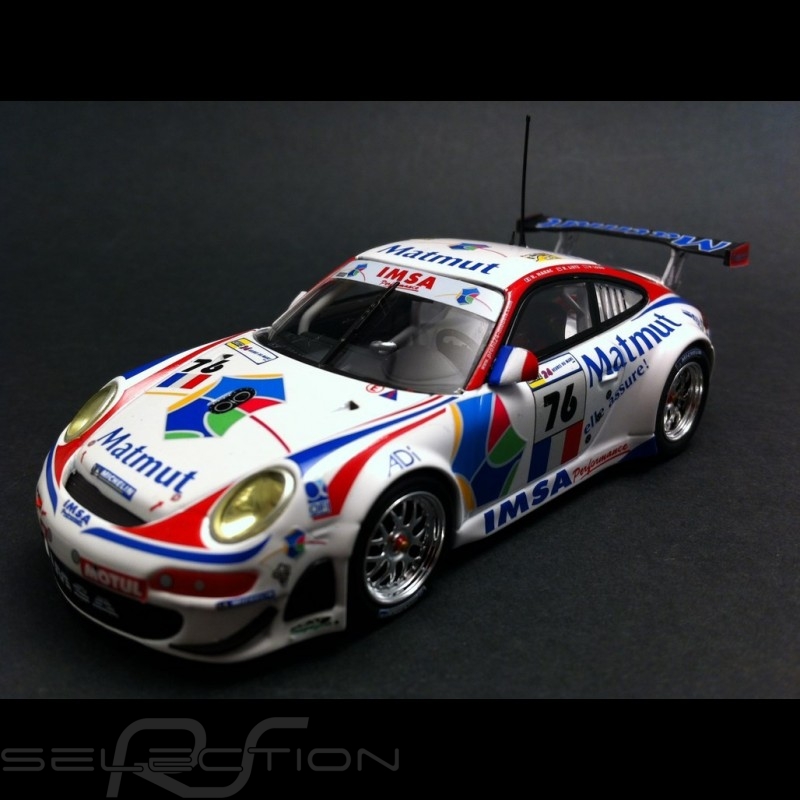 Porsche 997 GT3 RSR n°76 Matmut LM 2008 1/43 Minichamps MAP02095213 ...