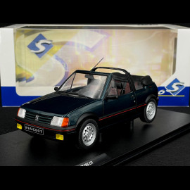 Peugeot 205 1.6 CTI Cabriolet 1986 Metallicgrün 1/18 Solido S1806204