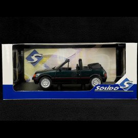 Peugeot 205 1.6 CTI Cabriolet 1986 Metallicgrün 1/18 Solido S1806204