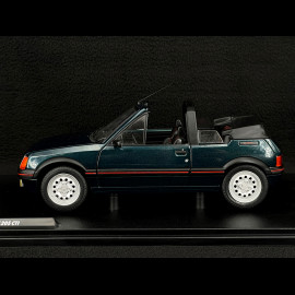 Peugeot 205 1.6 CTI Cabriolet 1986 Metallicgrün 1/18 Solido S1806204