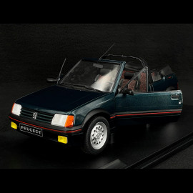 Peugeot 205 1.6 CTI Cabriolet 1986 Metallicgrün 1/18 Solido S1806204