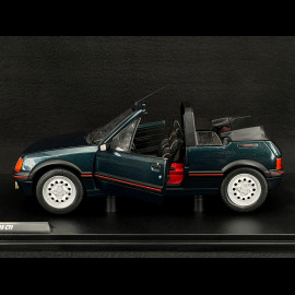 Peugeot 205 1.6 CTI Cabriolet 1986 Metallicgrün 1/18 Solido S1806204