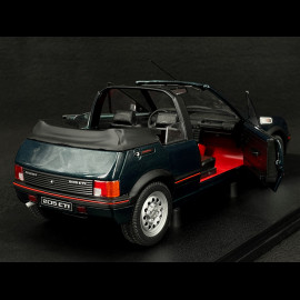 Peugeot 205 1.6 CTI Cabriolet 1986 Metallic Green 1/18 Solido S1806204