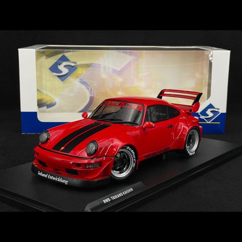 Porsche 911 RWB Typ 964 Body Kit Taikano Kaishin 2024 Rot 1/18 Solido S1807514