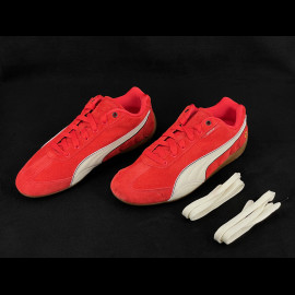 Ferrari Schuhe Speedcat Puma F1 Team Leclerc / Hamilton Sport Sneaker Rot 309125-02