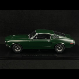 Ford Mustang GT Fastback 1968 Steve McQueen “Bullitt” Dunkelgrün 1/18 KK-Scale KKDC181395
