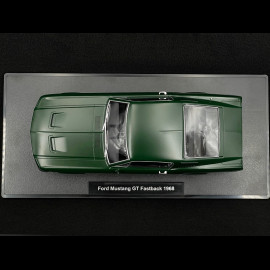 Ford Mustang GT Fastback 1968 Steve McQueen “Bullitt” Dark Green 1/18 KK-Scale KKDC181395