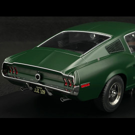 Ford Mustang GT Fastback 1968 Steve McQueen “Bullitt” Dunkelgrün 1/18 KK-Scale KKDC181395