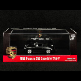Porsche 356 Speedster Super 1958 black 1/43 Greenlight 86539