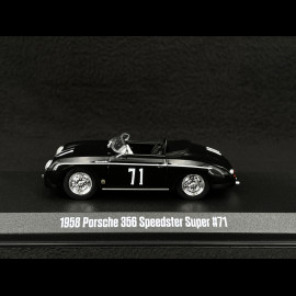 Porsche 356 Speedster Super 1958 n° 71 schwarz 1/43 Greenlight 86538