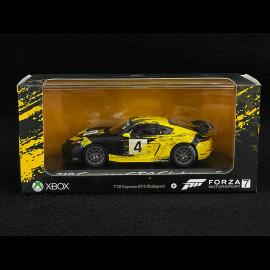 Porsche 718 Cayman GT4 Clubsport 2019 n° 4 Forza Motorsport 7 1/43 Minichamps WAP0204150K