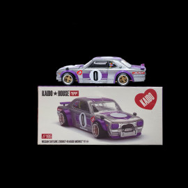 Nissan Skyline 2000 GT-R Kaido Works V1 1969 Purple 1/64 Kaidohouse X Mini GT KHMG165