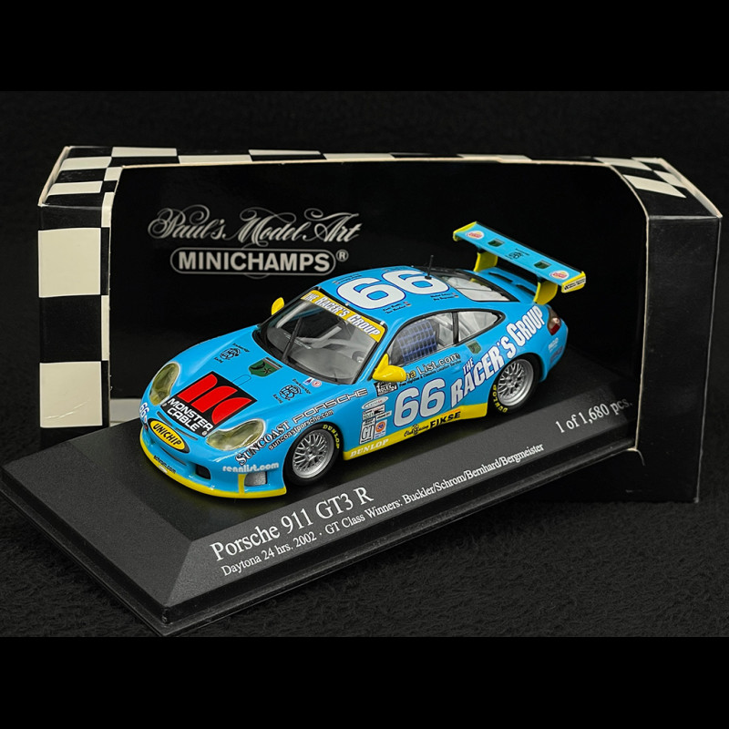 Porsche 996 GT3 R Daytona 2002 n°66 Minichamps 1/43
