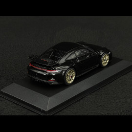 Porsche 911 GT3 type 992 2021 deep black metallic 1/43 Minichamps WAP0201520M007