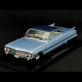 Cadillac DeVille Series 62 Coupe 1961 Light Metallic Blue 1/18 KK Scale KKDC181251