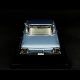 Cadillac DeVille Series 62 Coupe 1961 Hellmetallicblau 1/18 KK Scale KKDC181251