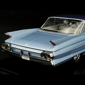 Cadillac DeVille Series 62 Coupe 1961 Light Metallic Blue 1/18 KK Scale KKDC181251