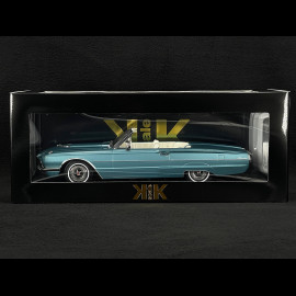 Ford Thunderbird Cabriolet 1966 Hellmetallicblau + Thelma & Louise Figuren 1/18 KK Scale