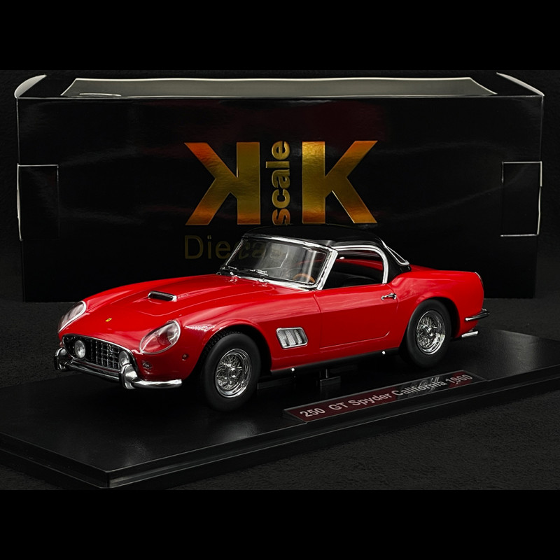 Ferrari 250 GT California Spyder 1960 Rot 1/18 KK Scale KKDC181046