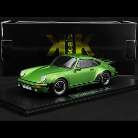 Porsche 911 Turbo 3.0 Type 930 1976 Metallic Green 1/18 KK Scale KKDC180573