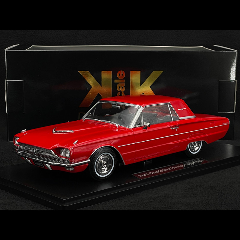 Ford Thunderbird Hardtop Coupe 1966 Rot 1/18 KK Scale KKDC181343
