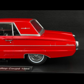 Ford Thunderbird Hardtop Coupe 1966 Red 1/18 KK Scale KKDC181343
