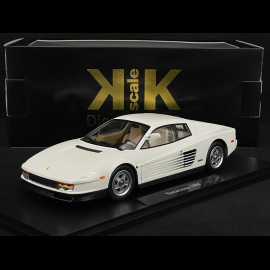 Ferrari Testarossa Monospecchio US Version 1984 White 1/18 KK Scale KKDC180502