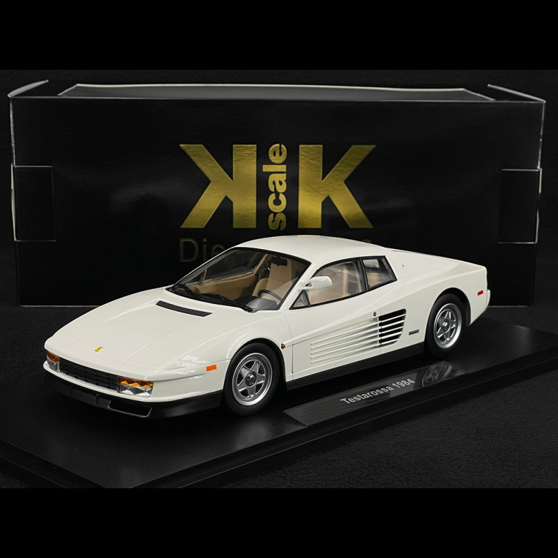 Ferrari Testarossa Monospecchio US Version 1984 White 1/18 KK Scale KKDC180502