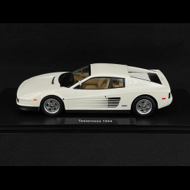 Ferrari Testarossa Monospecchio US Version 1984 White 1/18 KK Scale KKDC180502