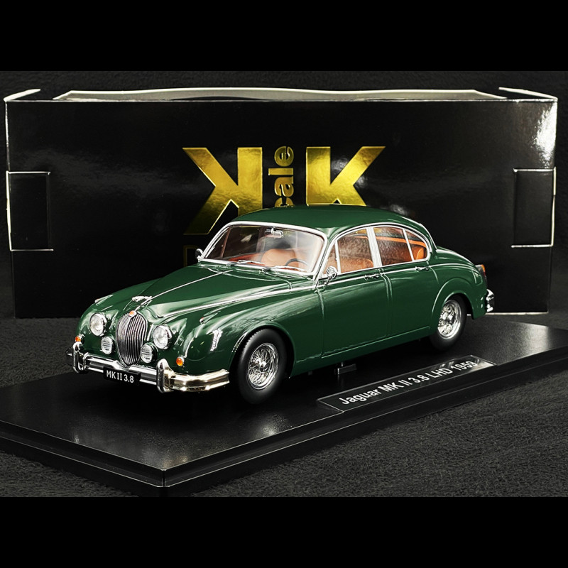 Jaguar MK II 3.8 LHD 1959 Dark Green 1/18 KK Scale KKDC181013