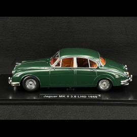 Jaguar MK II 3.8 LHD 1959 Dunkelgrün 1/18 KK Scale KKDC181013