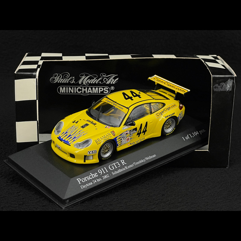 Porsche 996 GT3 R n°44 Daytona 2002 Minichamps 1/43