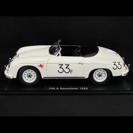 Porsche 356 A Speedster n° 33 James Dean 1955 Weiß 1/12 KK Scale KKDC120096