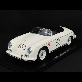 Porsche 356 A Speedster n° 33 James Dean 1955 White 1/12 KK Scale KKDC120096