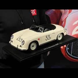 Porsche 356 A Speedster n° 33 James Dean 1955 White 1/12 KK Scale KKDC120096