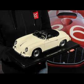 Porsche 356 A Speedster 1955 White 1/12 KK Scale KKDC120094